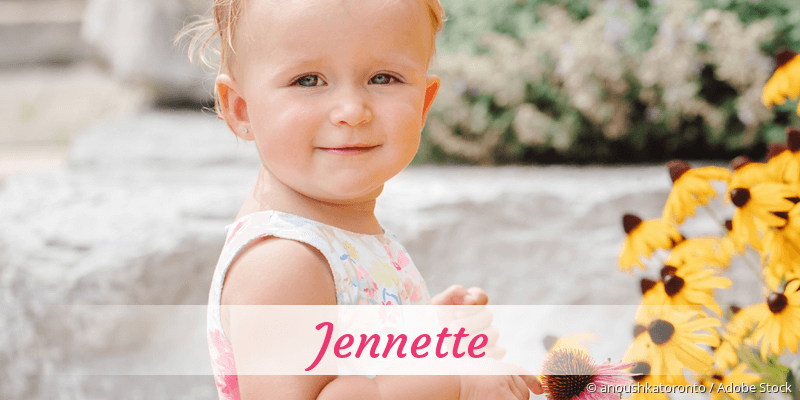 Baby mit Namen Jennette