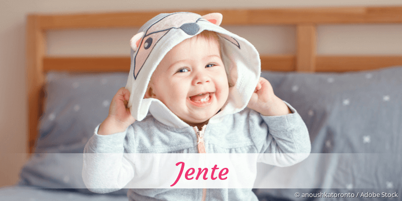 Baby mit Namen Jente