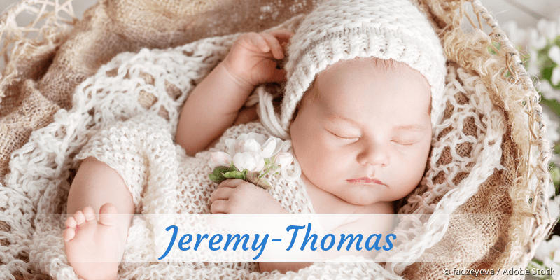 Baby mit Namen Jeremy-Thomas