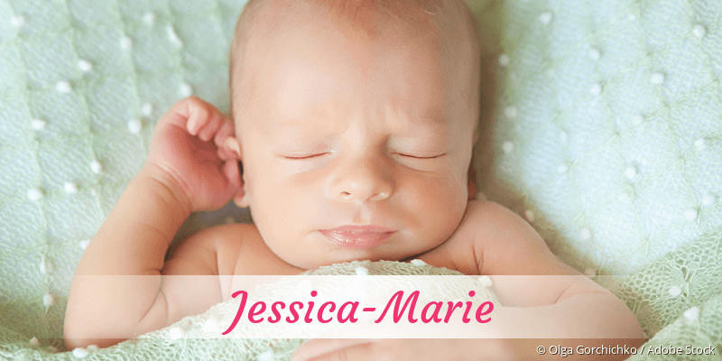 Baby mit Namen Jessica-Marie