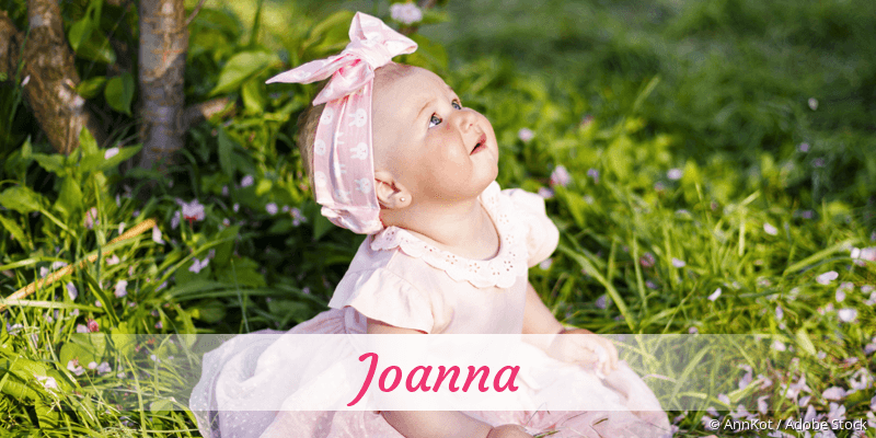 Baby mit Namen Joanna