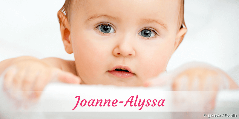 Baby mit Namen Joanne-Alyssa