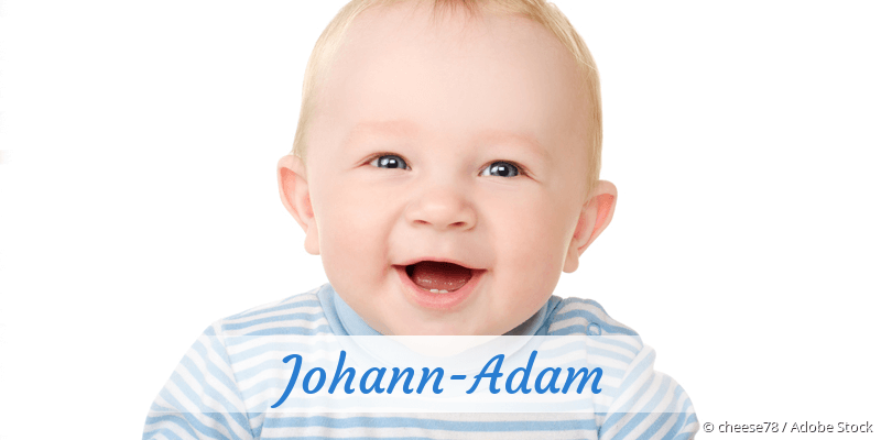 Baby mit Namen Johann-Adam