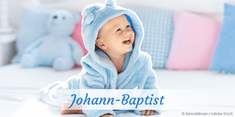 Baby mit Namen Johann-Baptist