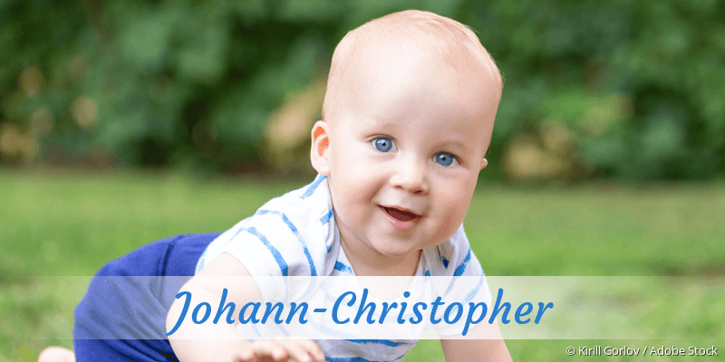 Baby mit Namen Johann-Christopher