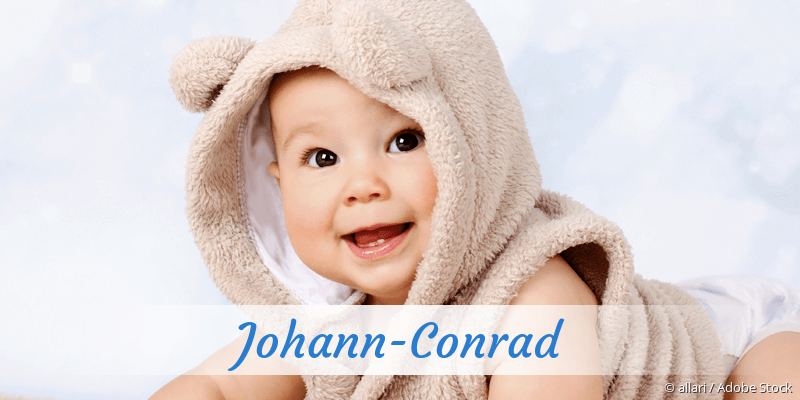 Baby mit Namen Johann-Conrad