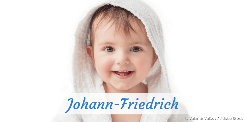 Baby mit Namen Johann-Friedrich