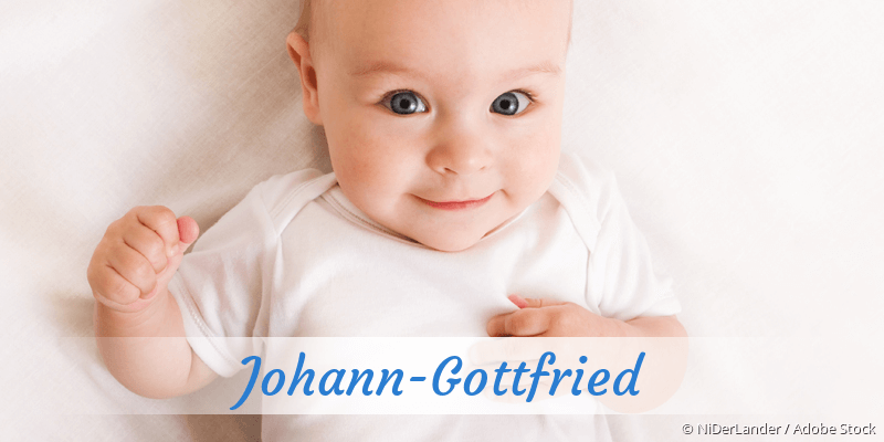 Baby mit Namen Johann-Gottfried