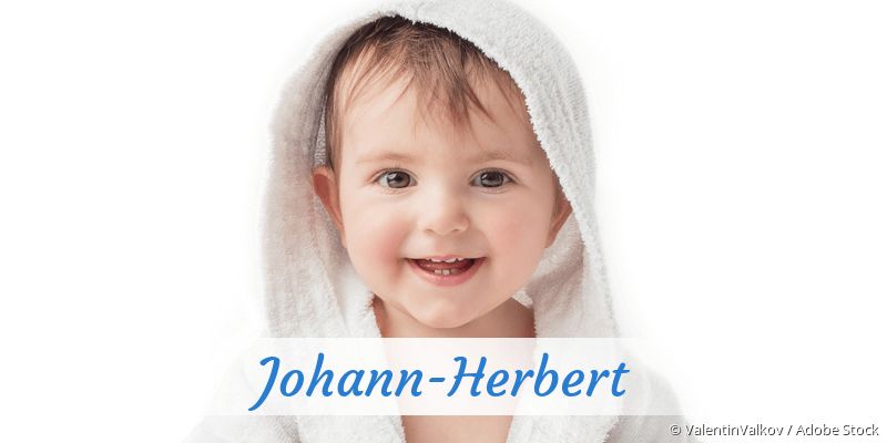 Baby mit Namen Johann-Herbert