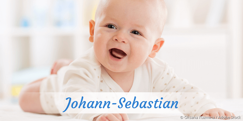 Baby mit Namen Johann-Sebastian
