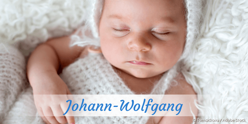 Baby mit Namen Johann-Wolfgang