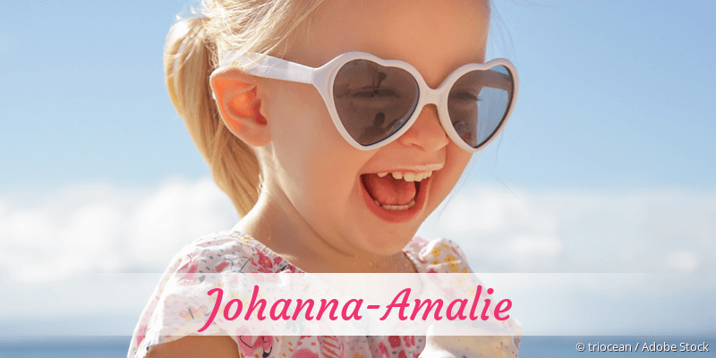 Baby mit Namen Johanna-Amalie