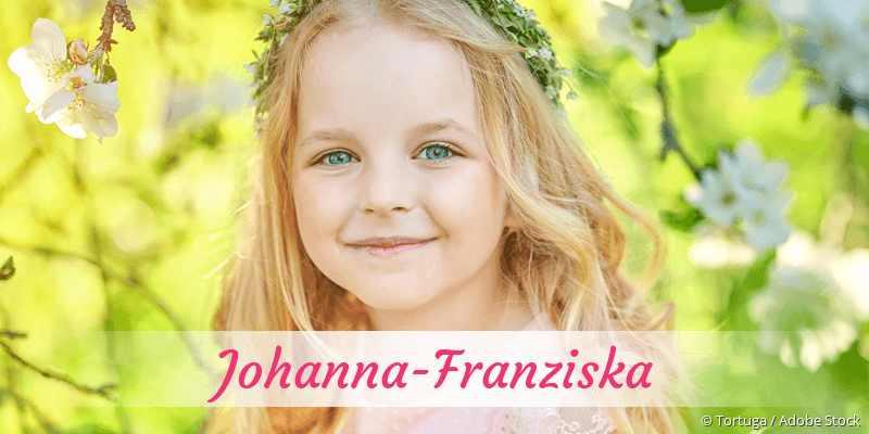 Baby mit Namen Johanna-Franziska