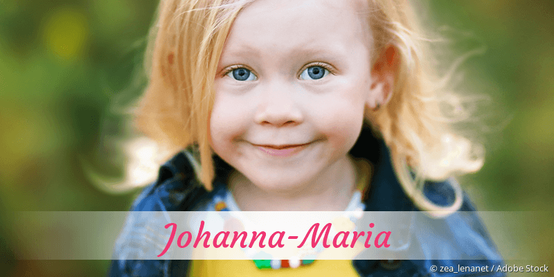 Baby mit Namen Johanna-Maria
