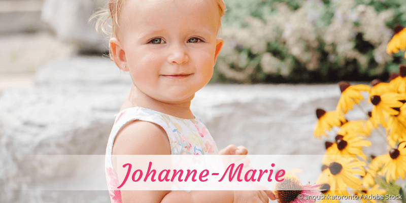 Baby mit Namen Johanne-Marie