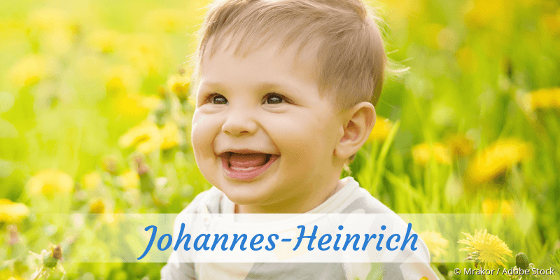 Baby mit Namen Johannes-Heinrich