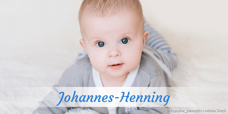 Baby mit Namen Johannes-Henning