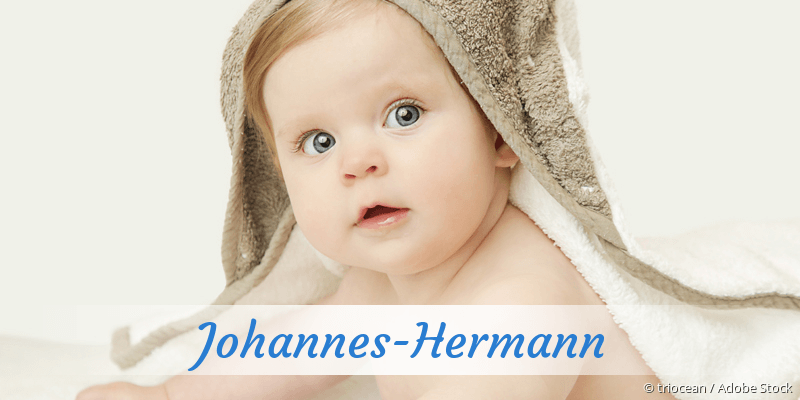 Baby mit Namen Johannes-Hermann