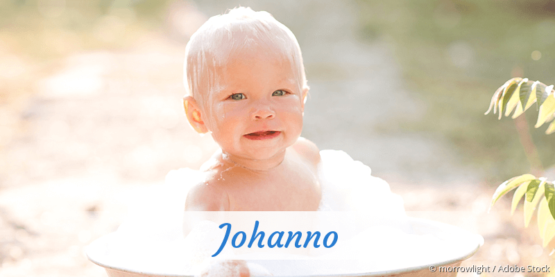 Baby mit Namen Johanno