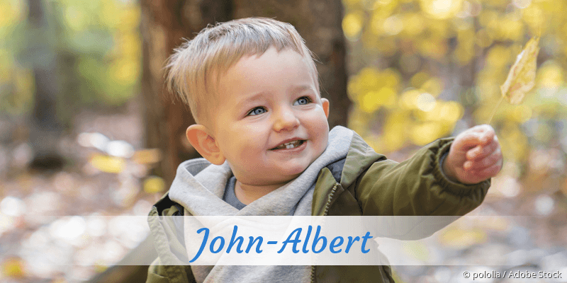 Baby mit Namen John-Albert