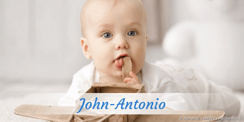 Baby mit Namen John-Antonio