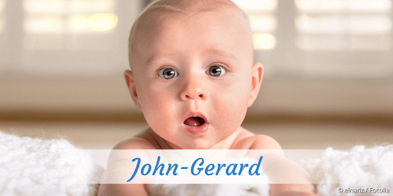 Baby mit Namen John-Gerard