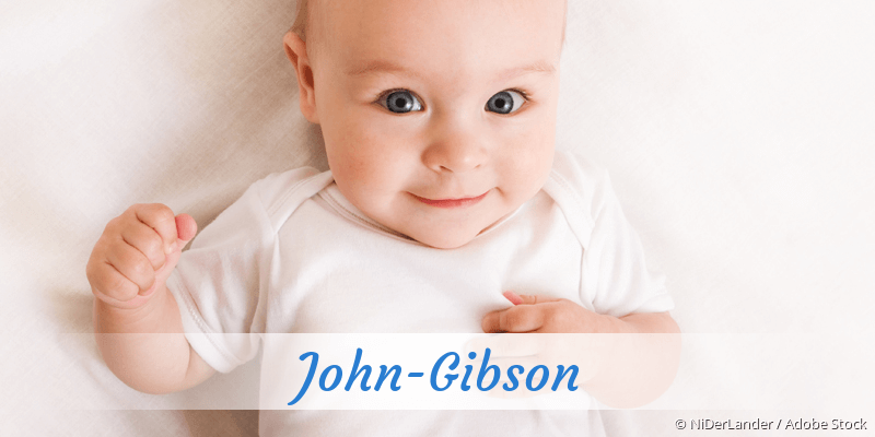 Baby mit Namen John-Gibson