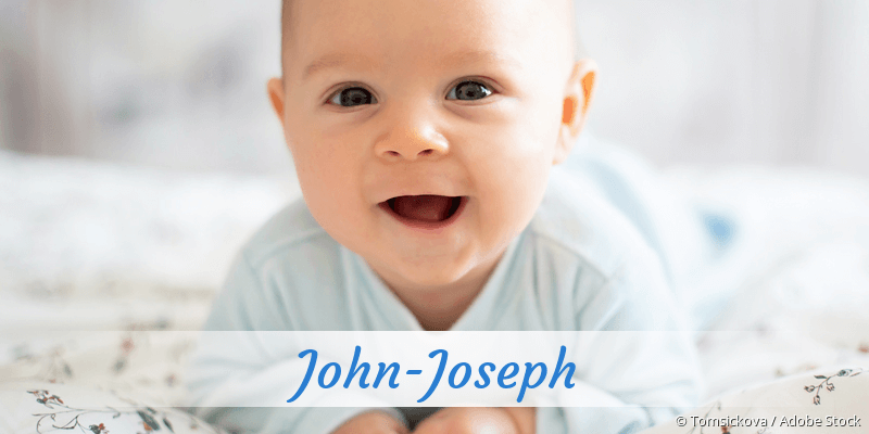 Baby mit Namen John-Joseph