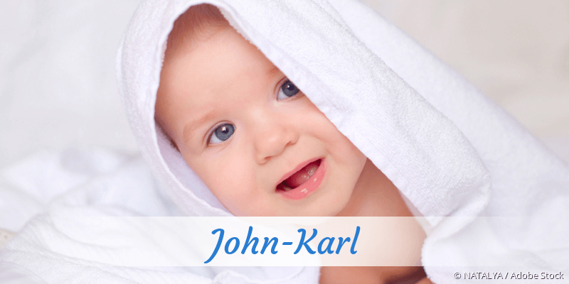 Baby mit Namen John-Karl