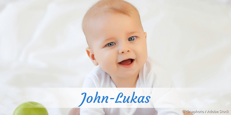 Baby mit Namen John-Lukas