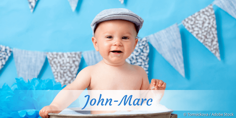 Baby mit Namen John-Marc