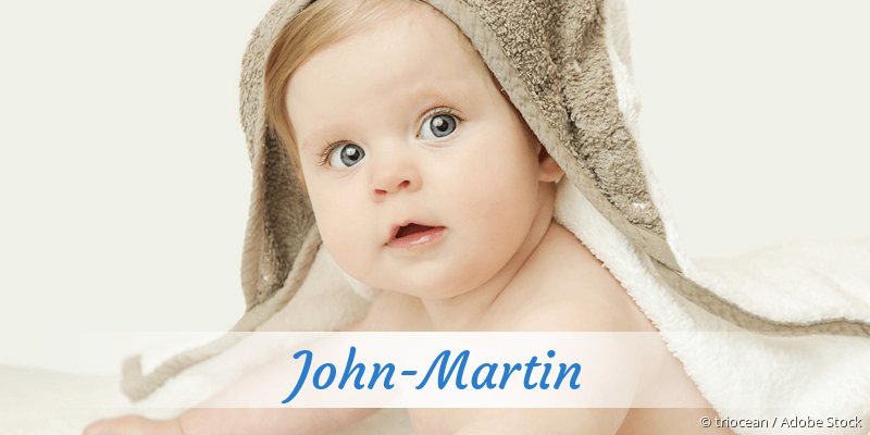 Baby mit Namen John-Martin