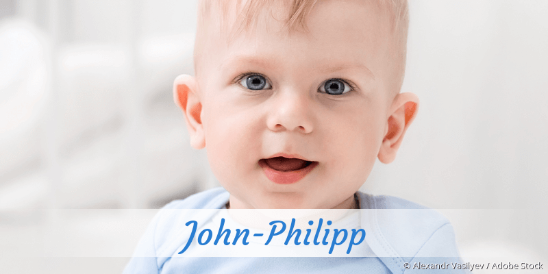 Baby mit Namen John-Philipp