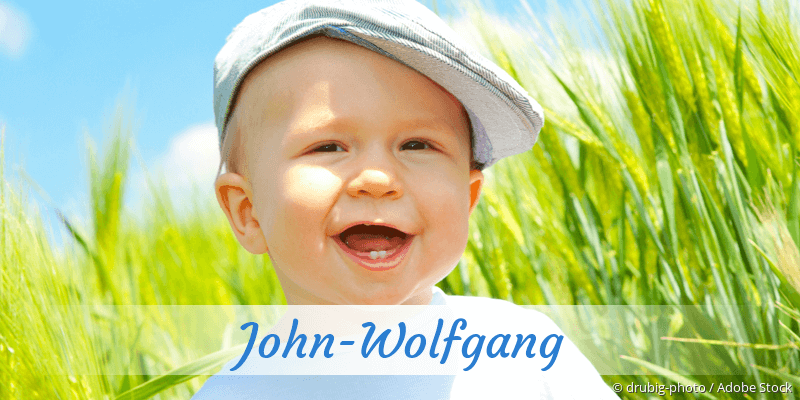 Baby mit Namen John-Wolfgang