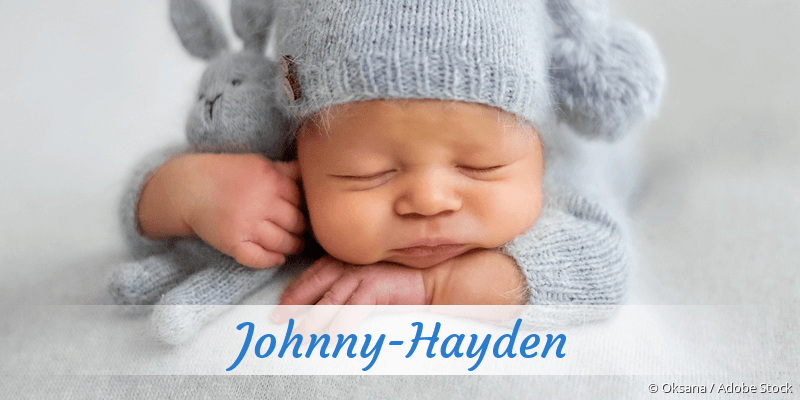 Baby mit Namen Johnny-Hayden