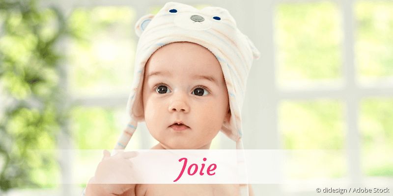 Baby mit Namen Joie