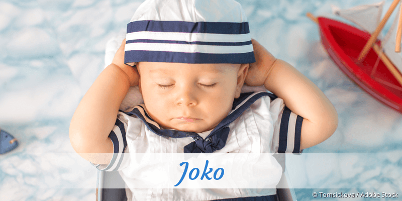 Baby mit Namen Joko