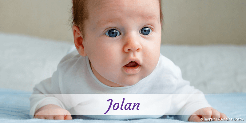 Baby mit Namen Jolan