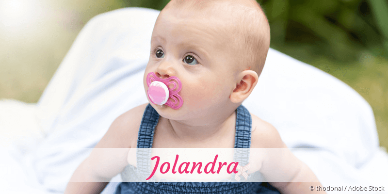 Baby mit Namen Jolandra