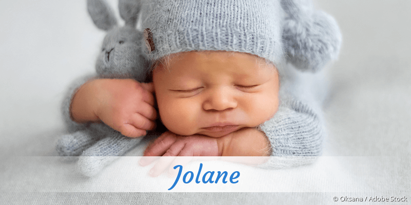 Baby mit Namen Jolane