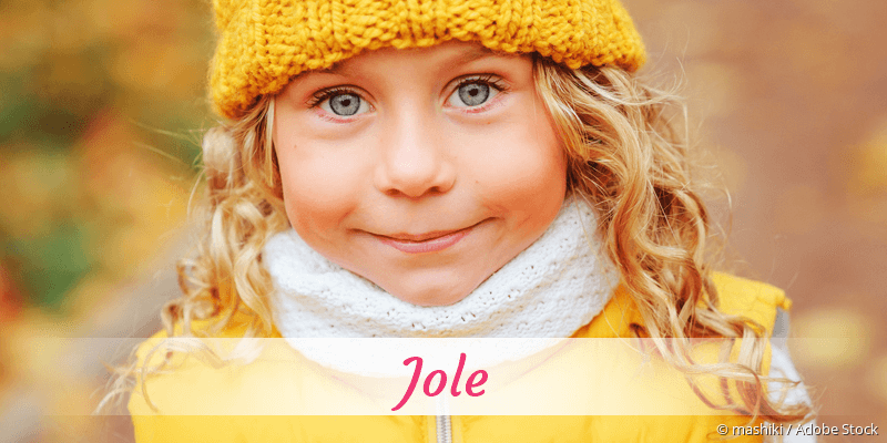 Baby mit Namen Jole