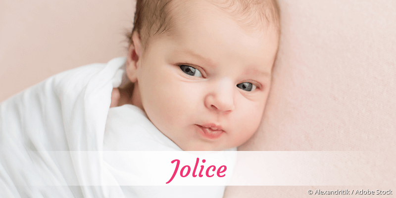 Baby mit Namen Jolice