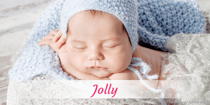 Baby mit Namen Jolly