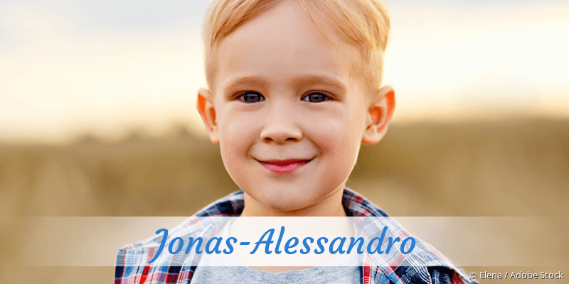 Baby mit Namen Jonas-Alessandro