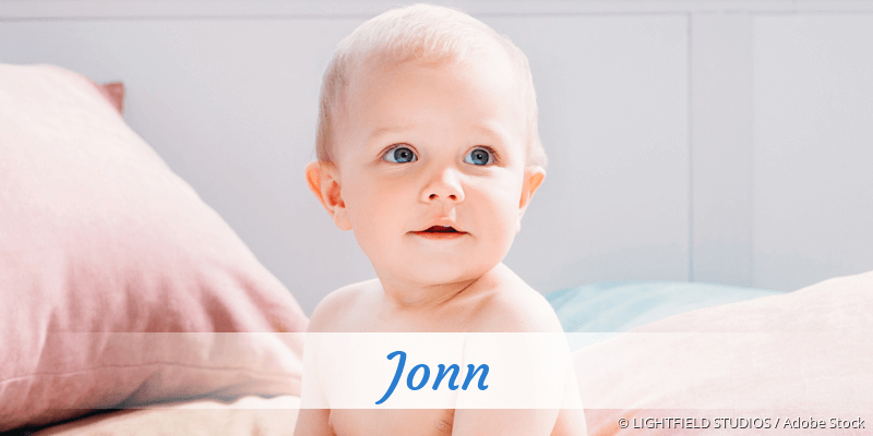 Baby mit Namen Jonn