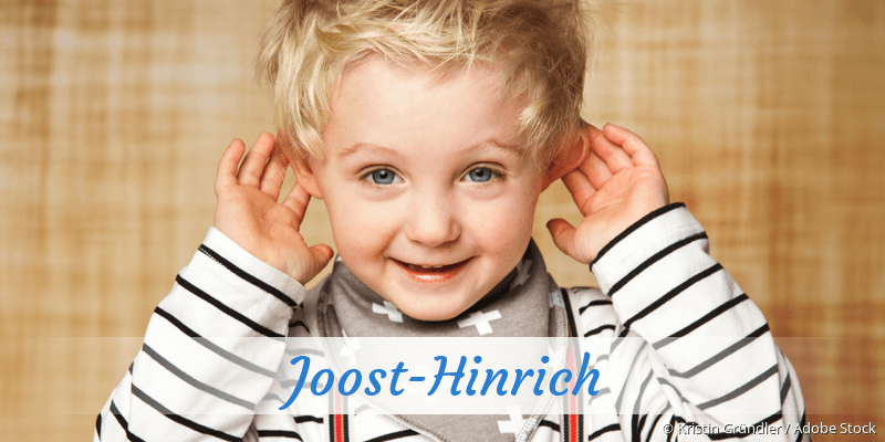 Baby mit Namen Joost-Hinrich