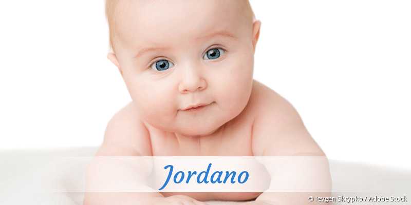 Baby mit Namen Jordano