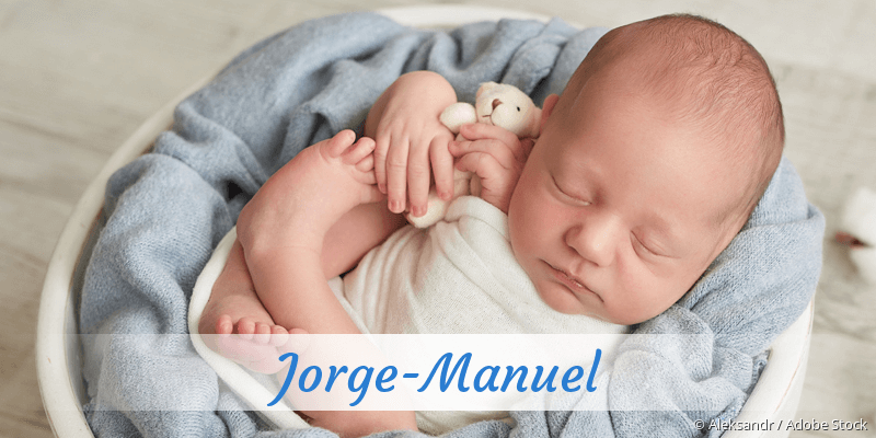 Baby mit Namen Jorge-Manuel