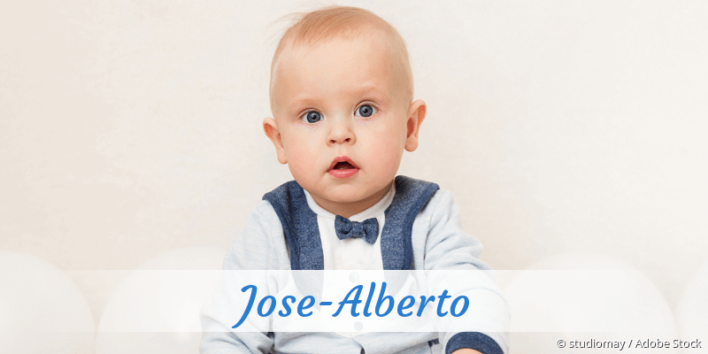 Baby mit Namen Jose-Alberto