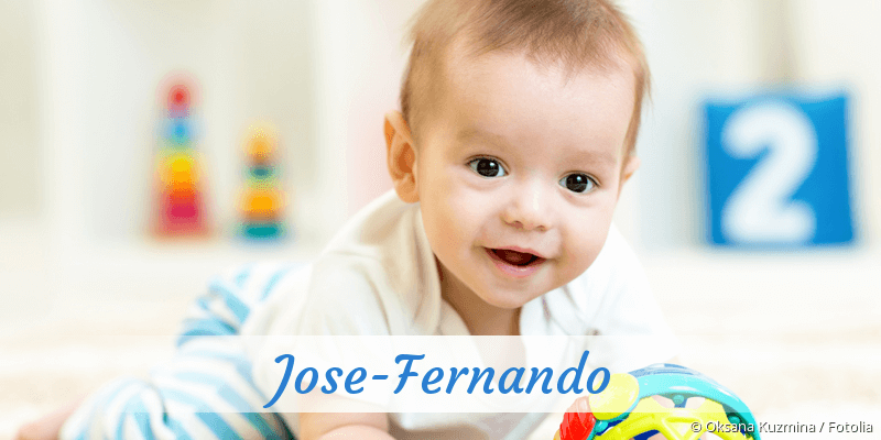 Baby mit Namen Jose-Fernando